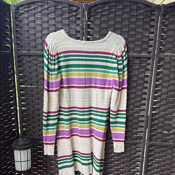 Free People Multicolor Striped Knit Dress - Picture 6 of 6